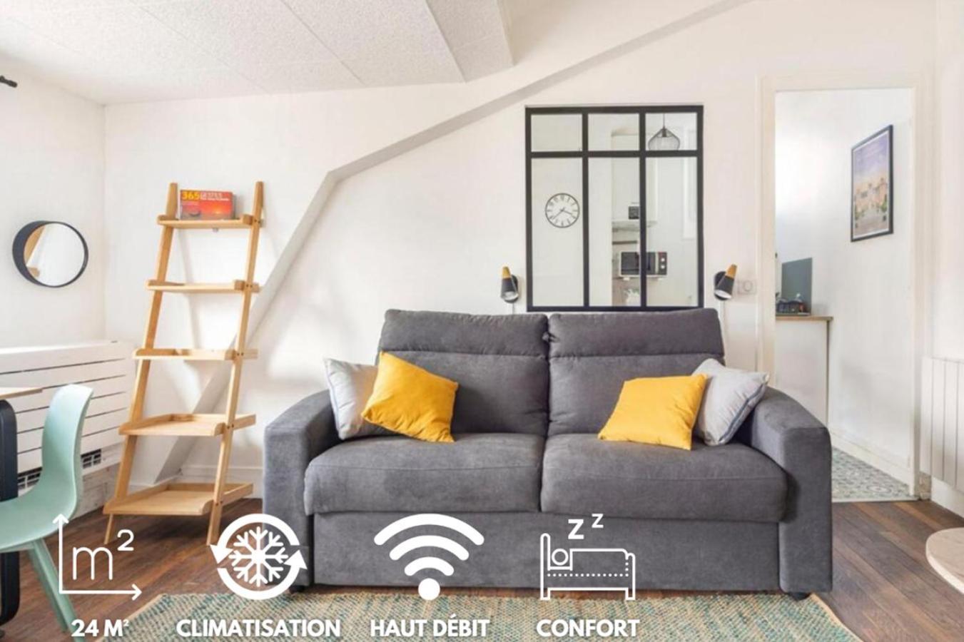 La Parenthese Sous Les Toits Apartment Fontainebleau Luaran gambar